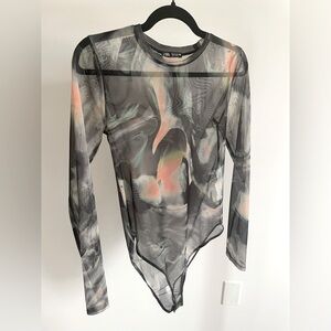 Zara Tulle Bodysuit